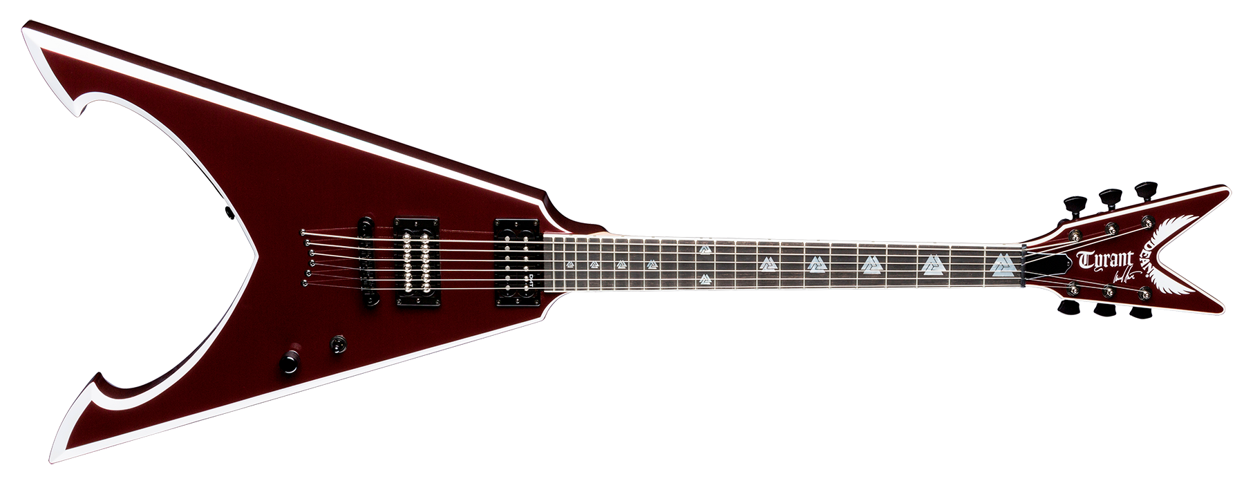 USA Michael Amott Tyrant Burgundy/White