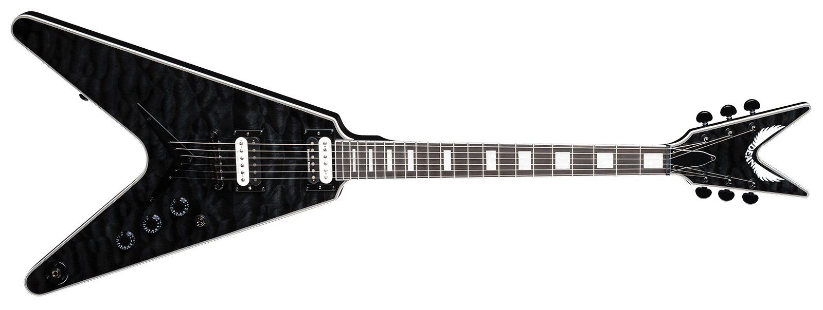 V Select Quilt Top Trans Black