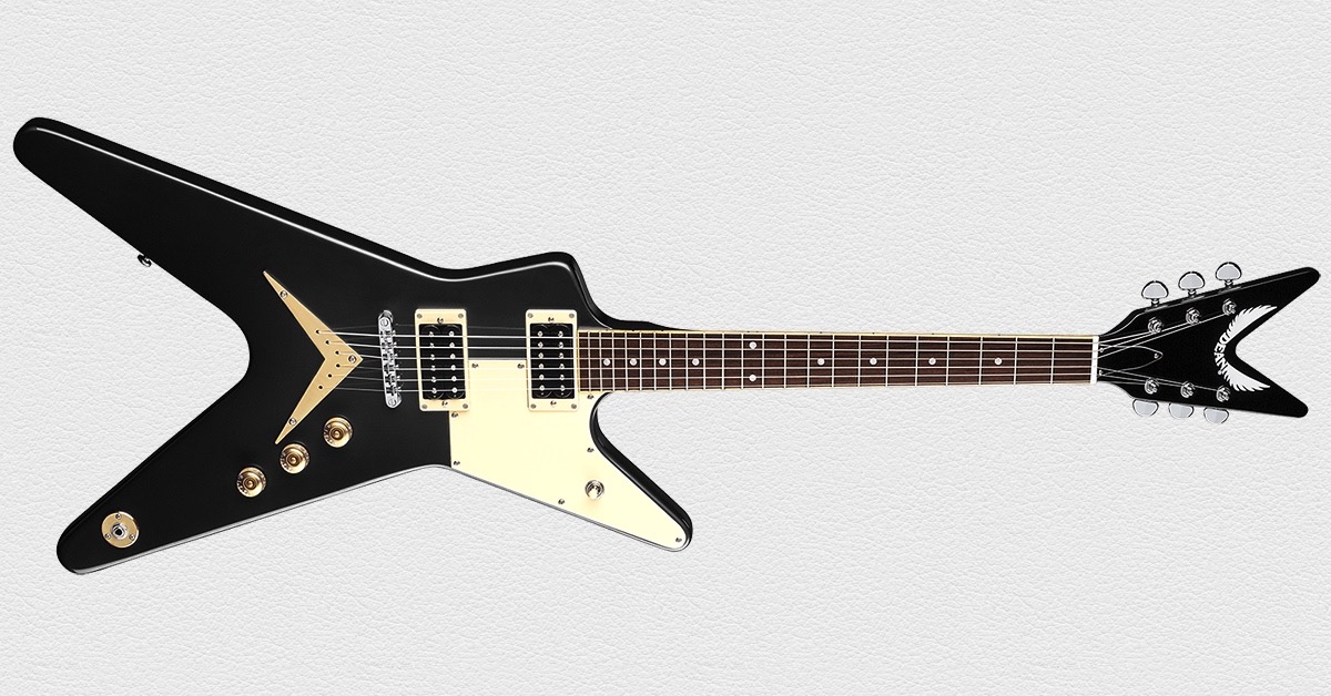 ML 79 Standard w/Half PG Classic Black Dean Guitars